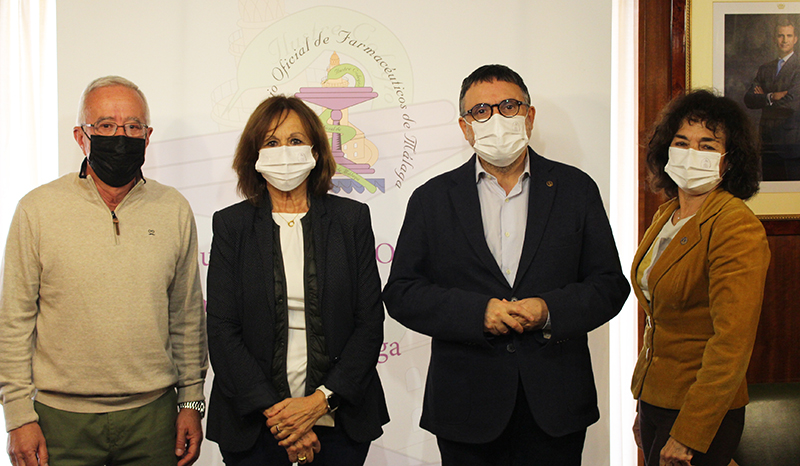 La Asociación de Antiguos Alumnos de la UMA firma un acuerdo con el Colegio Oficial de Farmacéuticos de Málaga