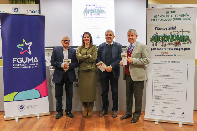 La UMA y la SEAP conmemoran los 40 años de autonomía en Andalucía