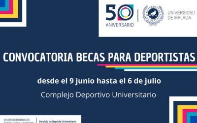 La UMA abre la convocatoria de becas para deportistas