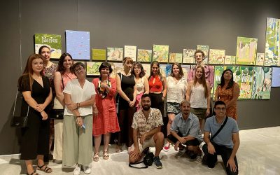 El Rectorado expone 17 TFGs de la Facultad de Bellas Artes