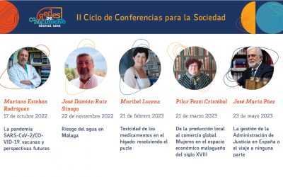 Las vacunas COVID y los riesgos del agua en Málaga protagonizan las primeras citas del II Ciclo de Conferencias para la Sociedad de Alumni UMA