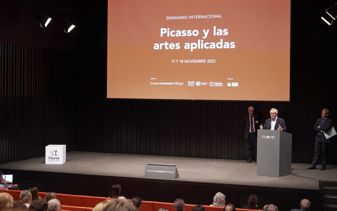 Foto: Universidad de Málaga. Seminario internacional ‘Picasso y las artes aplicadas’, organizado por el MPM y FGUMA