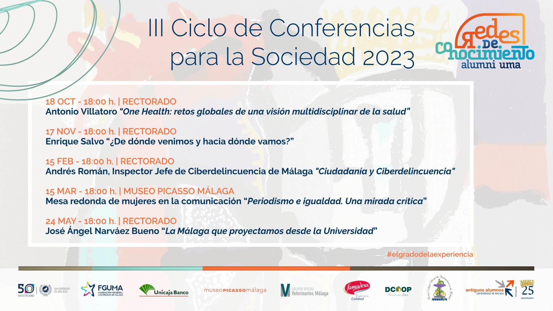 III Ciclo de Conferencias para la Sociedad - Alumni UMA