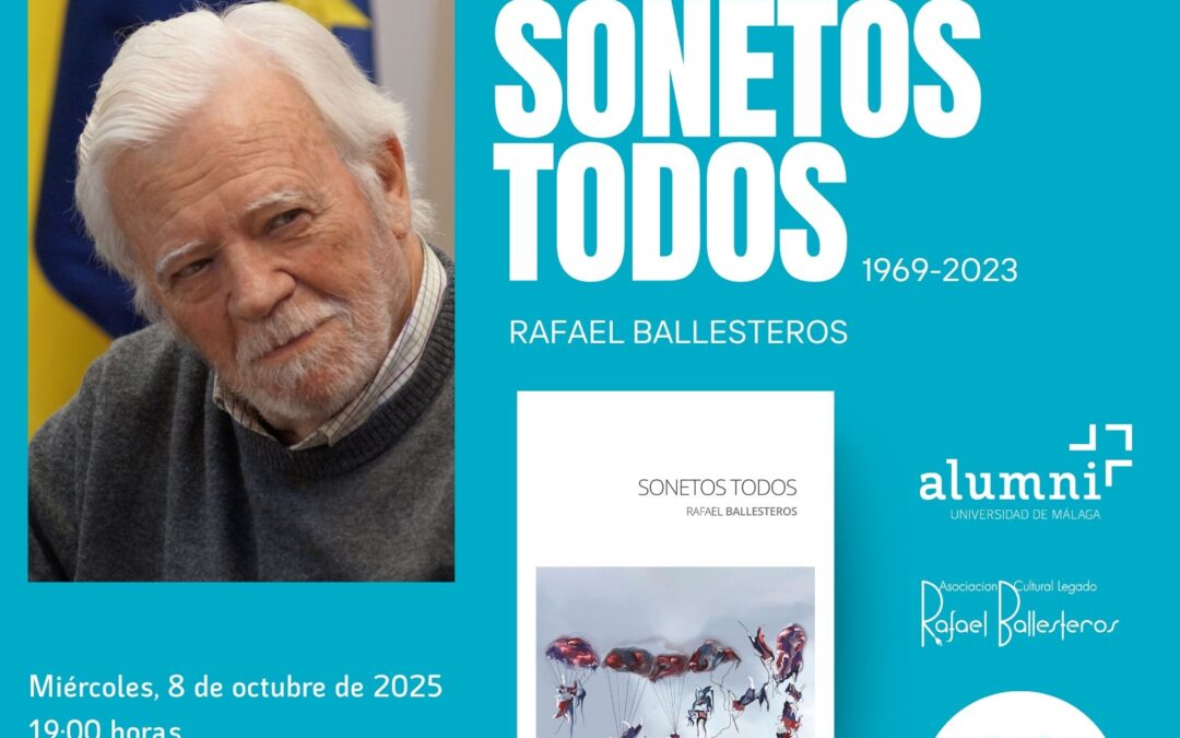 Presentación de Sonetos Todos, de Rafael Ballesteros
