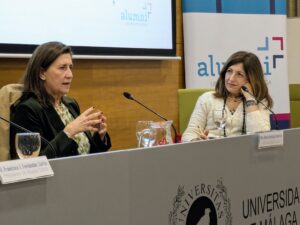 Marta Martínez en Perspectivas Alumni UMA