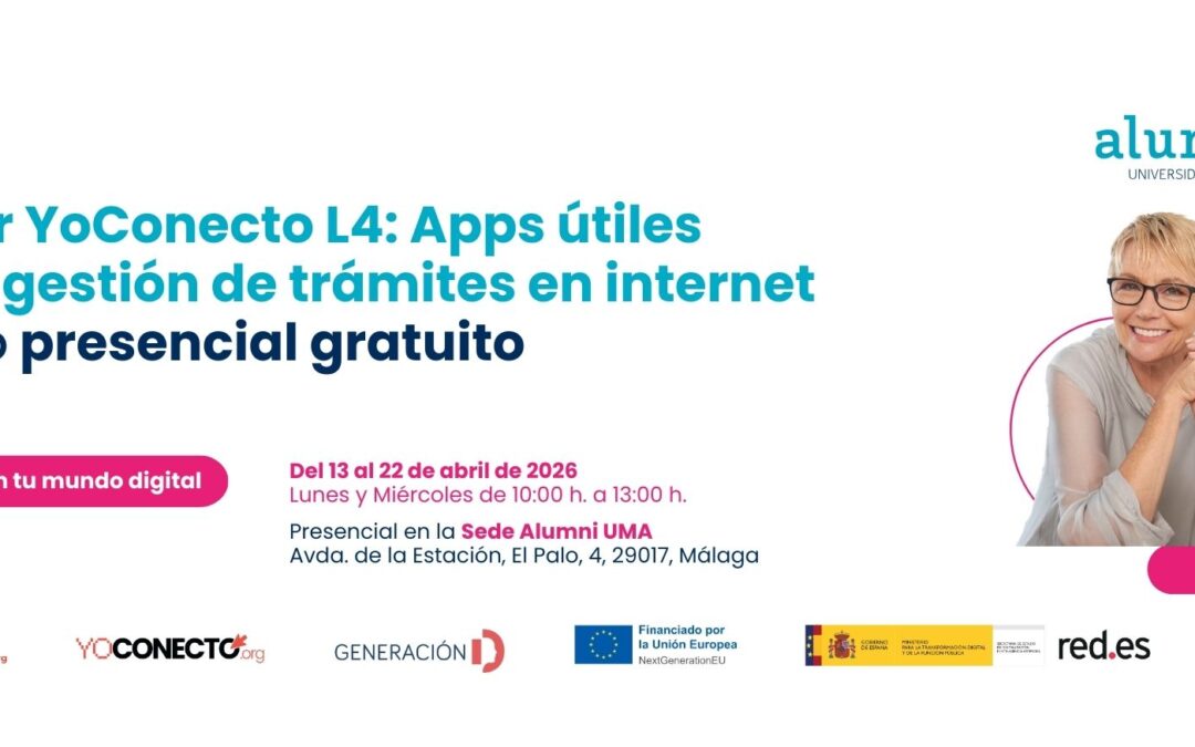 Taller gratuito gestión de trámites online Alumni UMA Málaga